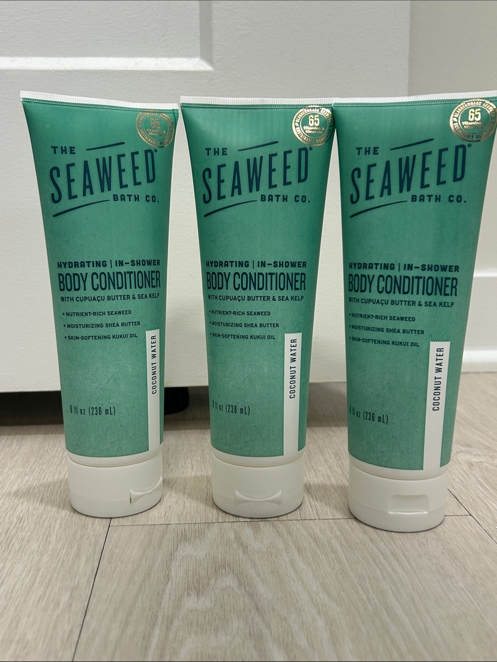 The Seaweed Bath Co. (NWT) Hydrating In-Shower Body Conditioner–Set of 3